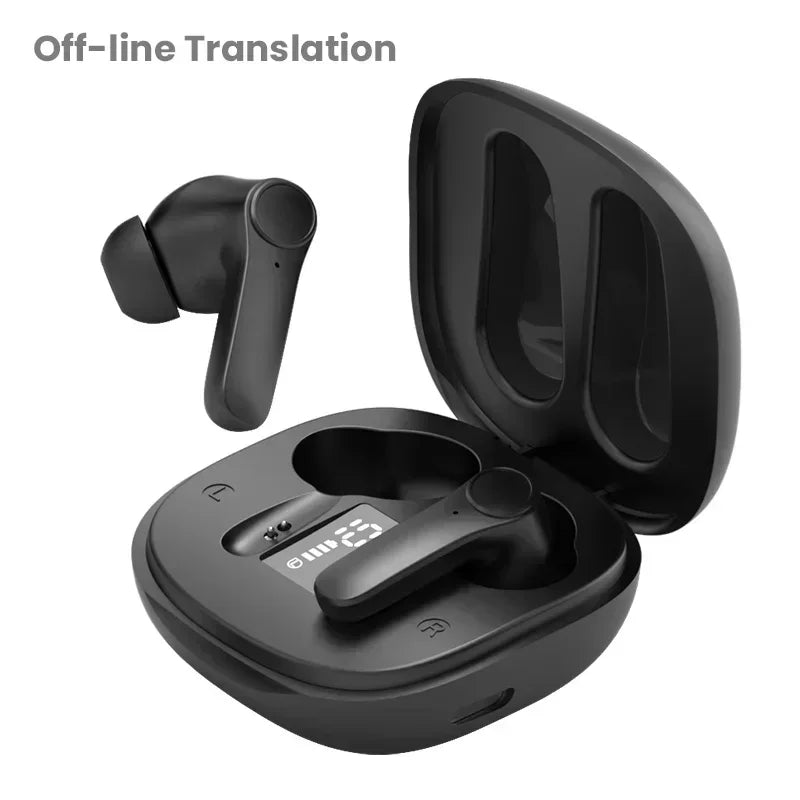 Translation Headphones Real Time Bluetooth Earbuds