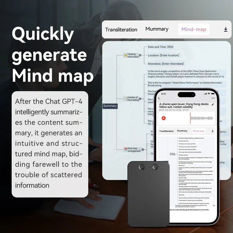 AI Powered ChatGPT-4 App Phone Call Voice Recorder